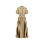 Belted Mid-Length Dress