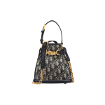 Small C'est Dior Bag  Blue Dior Oblique Jacquard