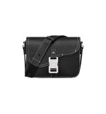 Small Saddle Messenger Bag with Flap