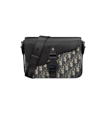 Small Saddle Messenger Bag with Flap