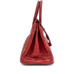 Rouge H Matte Niloticus Crocodile Birkin 30 - Image 2