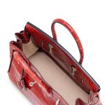 Rouge H Matte Niloticus Crocodile Birkin 30 - Image 6