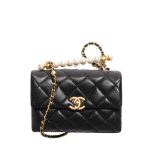 Mini Flap Bag With Top Handle