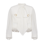 Tweed and Crepe Jacket