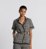 Short-Sleeved Belted Jacket - Image 3