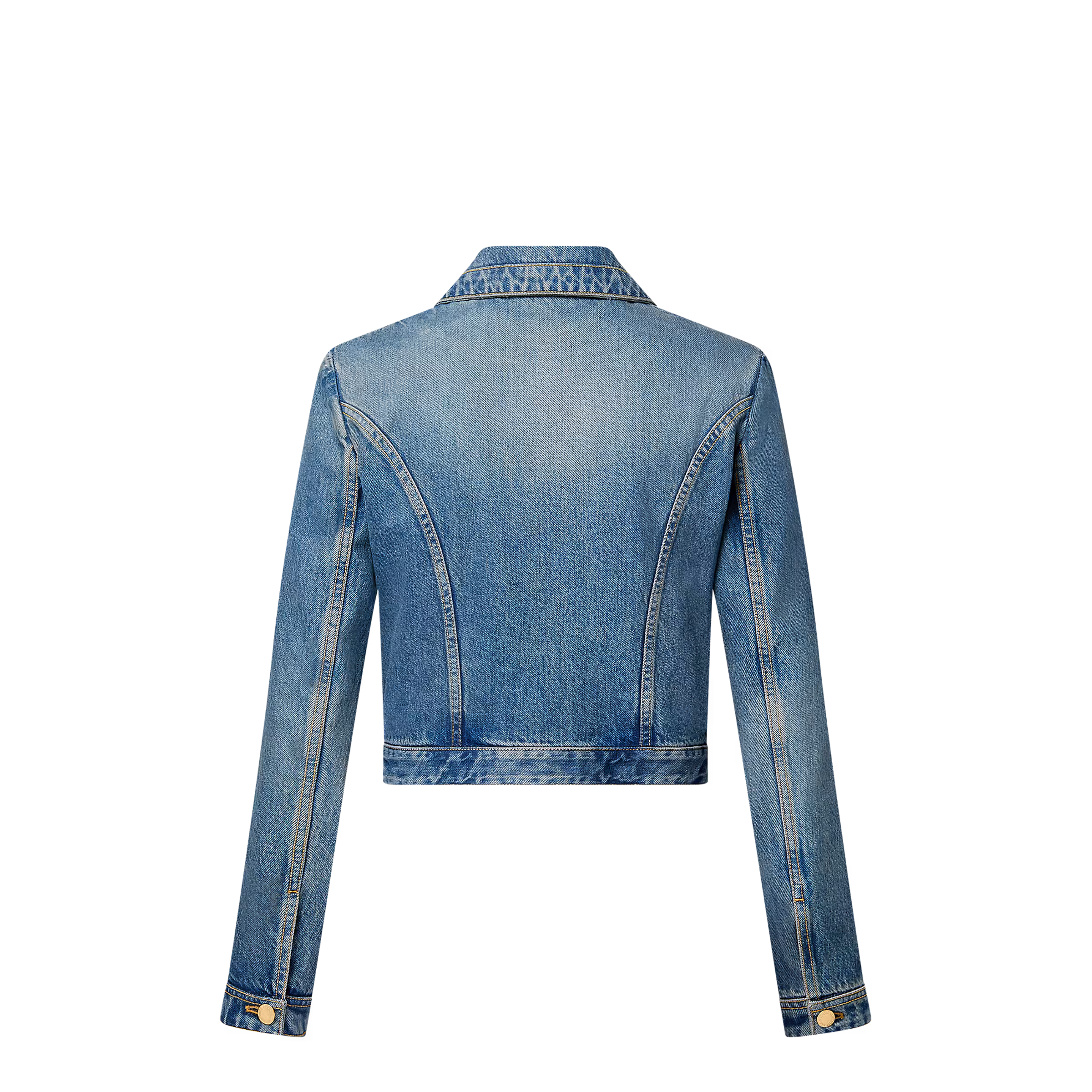 LV Circle Tab Denim Jacket - Image 2