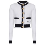 Balmain Signature Knit Cardigan