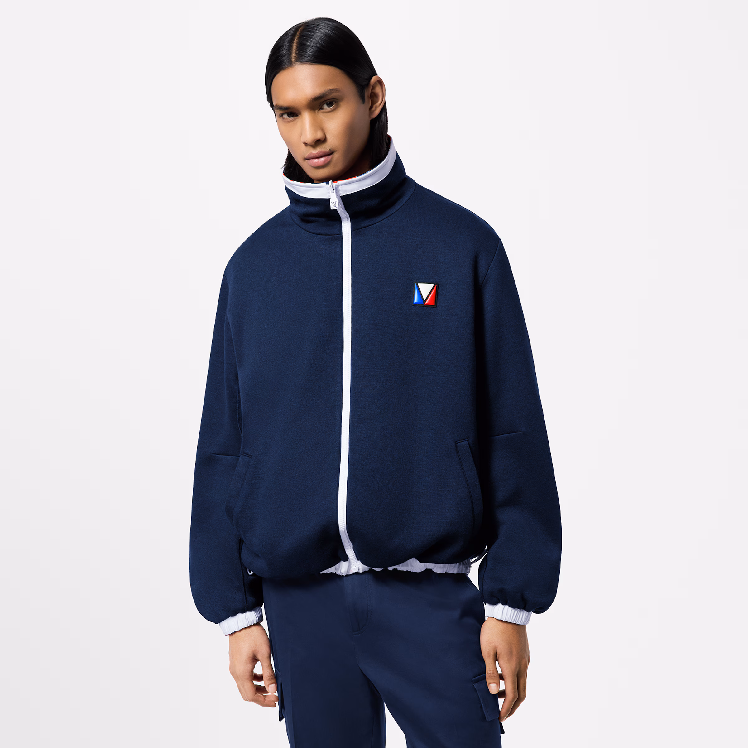 Reversible Nylon Windbreaker - Image 2