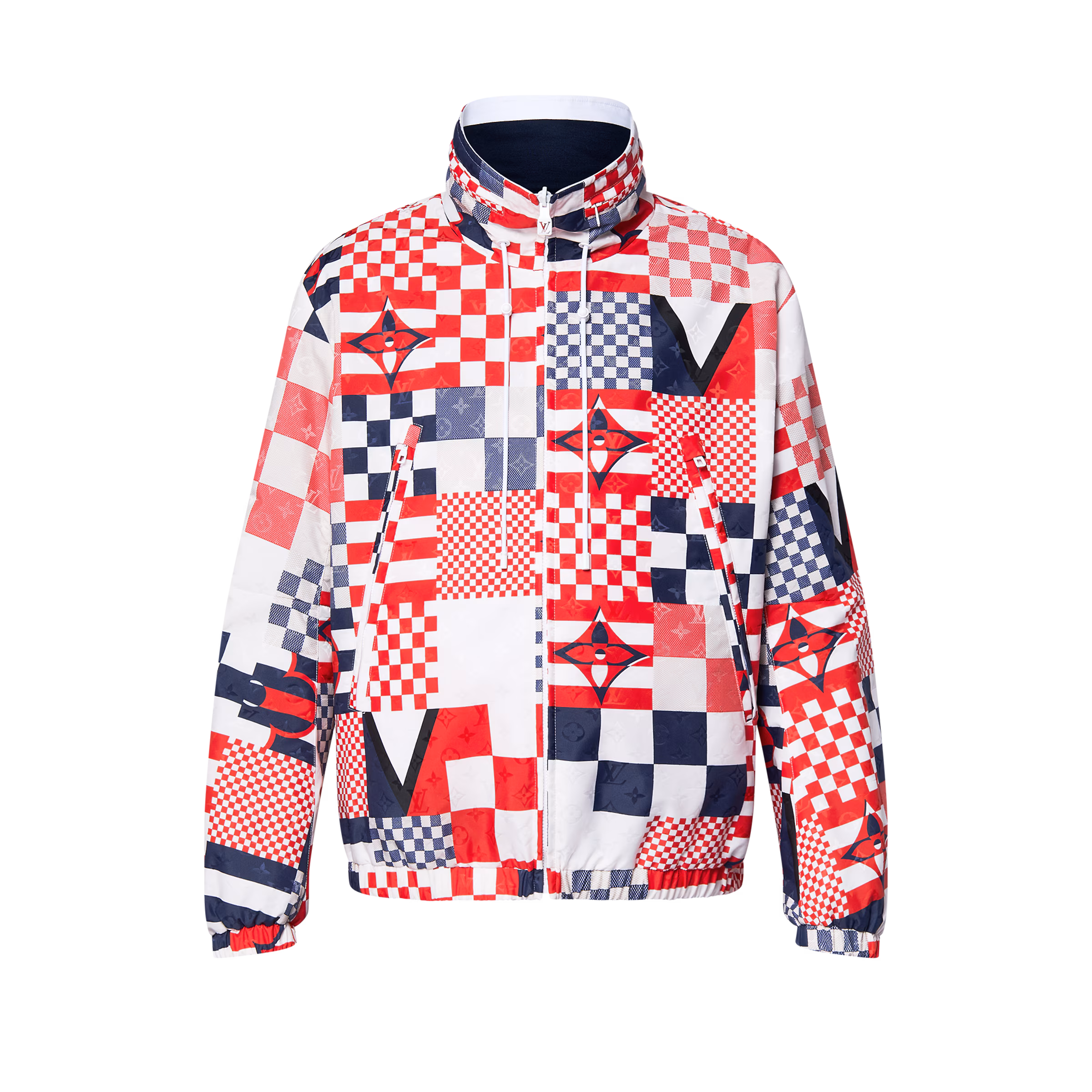 Reversible Nylon Windbreaker